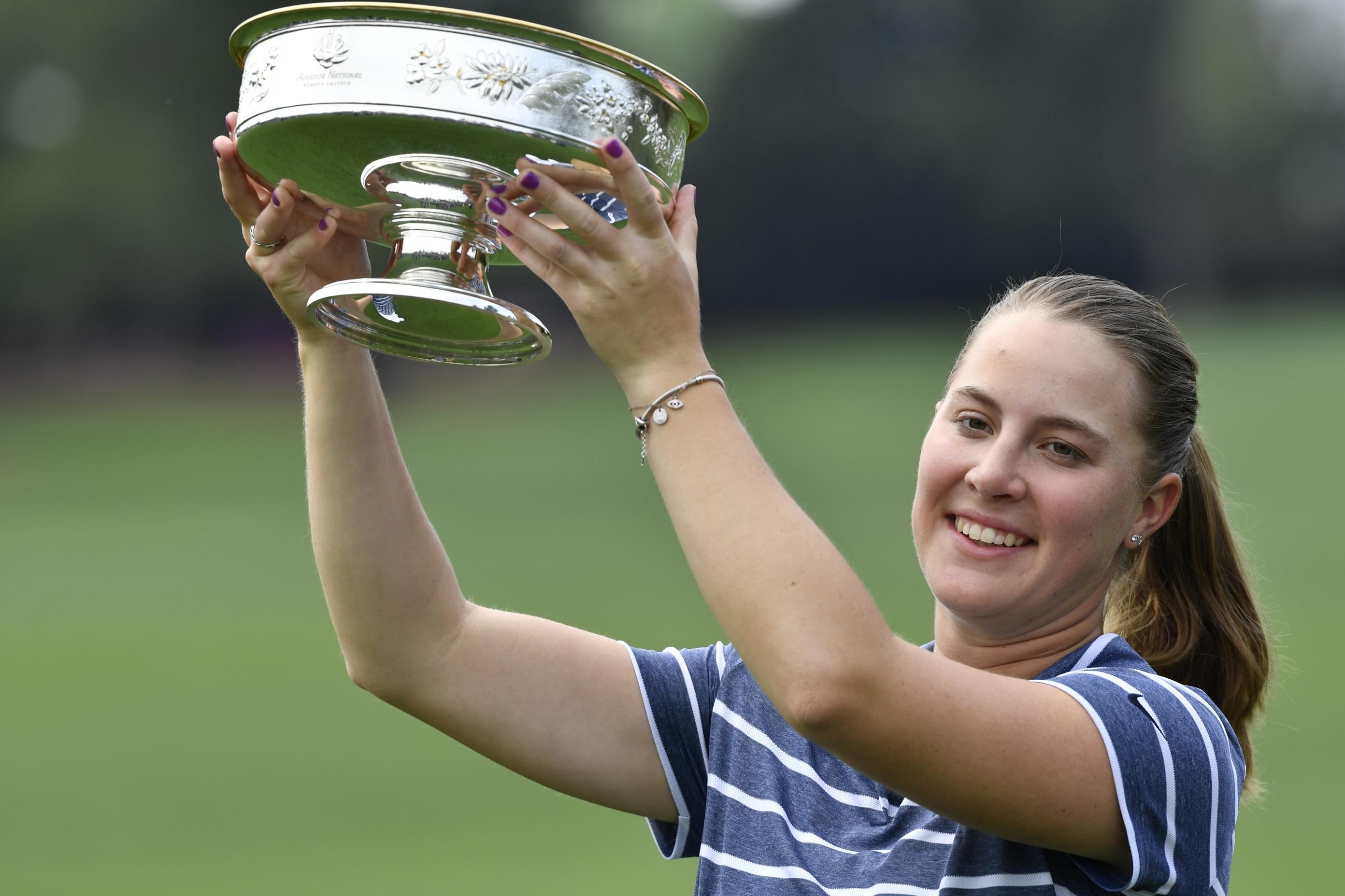 NCAA champion Jennifer Kupcho wins Augusta National Women’s Amateur.