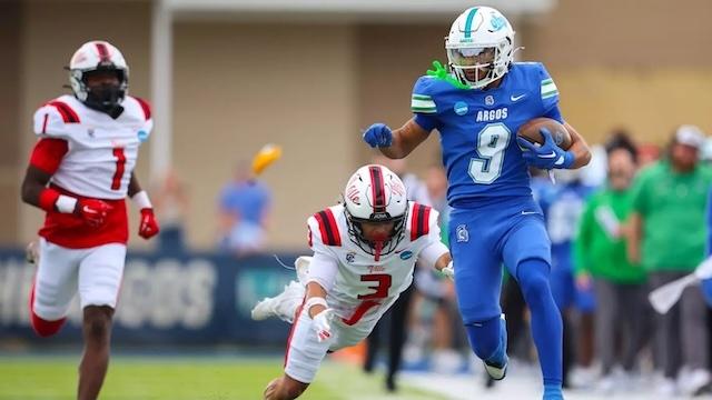 West Florida ran away in the first round of the DII football championship.